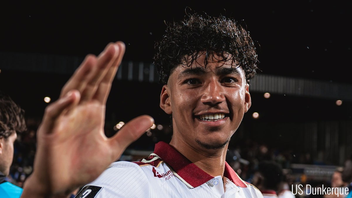 Samedi soir, le jeune Khalil Ayari prêté par le PSG à l'USL Dunkerque a inscrit un but somptueux contribuant à la victoire de son équipe face à l'ASSE (2-1) en Ligue 2.