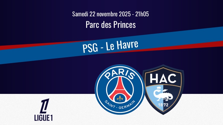 Affiche de la 13e journée de Ligue 1, les compositions d'équipe officielles de PSG/Le Havre viennent d'être dévoilées et Nuno Mendes est titulaire. Bradley Barcola va débuter comme remplaçant.