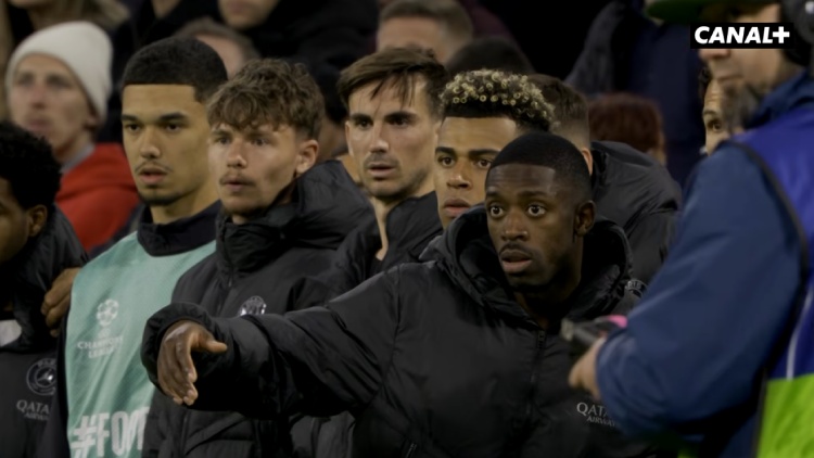 Images inédites et caméra sur Dembélé dévoilées après Bayern/PSG