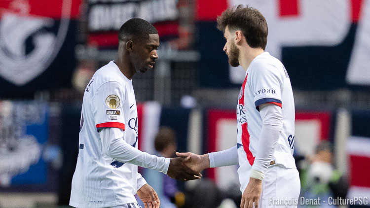 Rapidement sorti du derby face au Paris FC dimanche, Ousmane a ressenti une gêne au mollet selon plusieurs sources concordantes, assez optimistes à 12 jours de la finale de Champions League PSG/Arsenal.