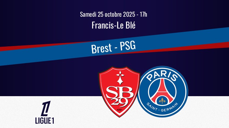 Le PSG se déplace à Brest ce samedi dans le cadre de la 9e journée de Ligue 1. Sur quelle chaîne et à quelle heure regarder ce Brest/PSG en direct à la télévision ? Qui seront les commentateurs ? Le point complet ci-dessous.