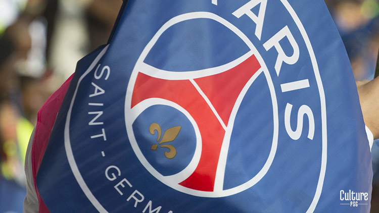 Drapeau PSG Bleu - Paris Saint-Germain
