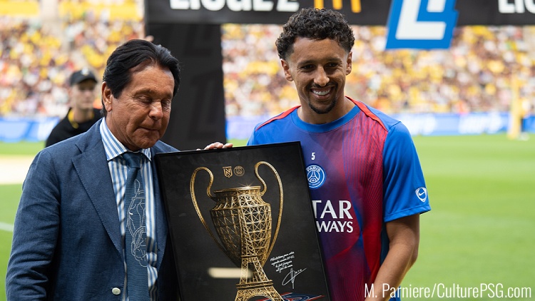 Le drôle de cadeau de Kita à Marquinhos avant Nantes/PSG (0-1)
