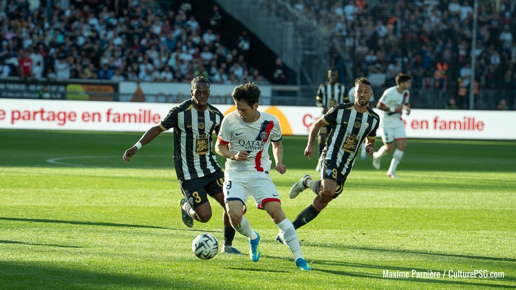 Beraldo rayonnant, Lee précis, les notes d'Angers/PSG (0-3)