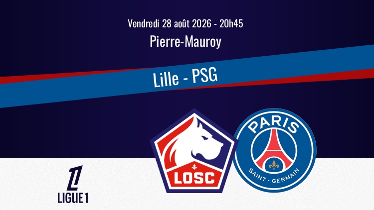 Le PSG défie Lille ce vendredi soir à Pierre-Mauroy en ouverture de la 2e journée de Ligue 1. Sur quelle chaîne et à quelle heure regarder ce Lille/PSG en direct à la télévision ? Qui seront les commentateurs ? Le point complet ci-dessous.