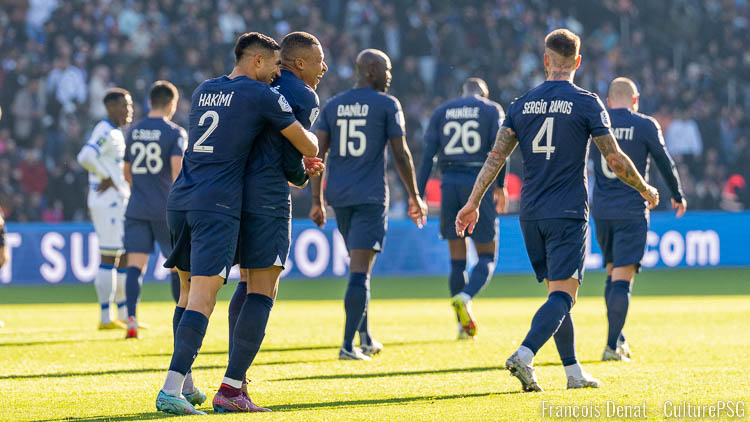 Partita: PSG/Auxerre (5-0), prestazioni individuali