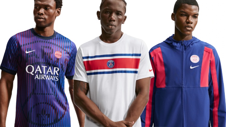 Le PSG vient de lancer une nouvelle collection estivale avec plusieurs produits d'entraînement et lifestyle très sympathiques pour briller durant vos vacances.