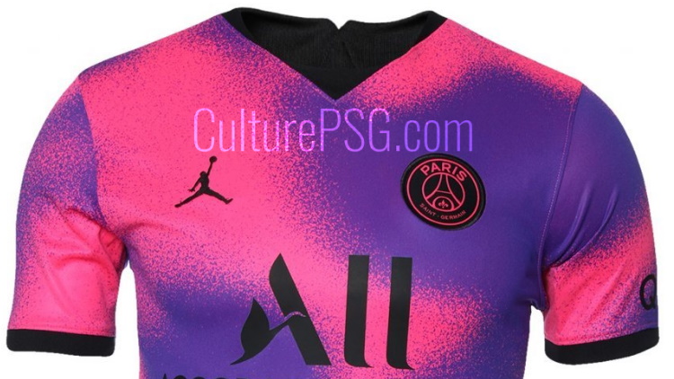 Le PSG présente un nouveau maillot rose et violet vraiment très étonnant