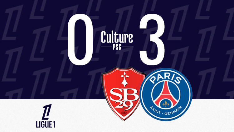 Brest/PSG, le résumé et les buts en video