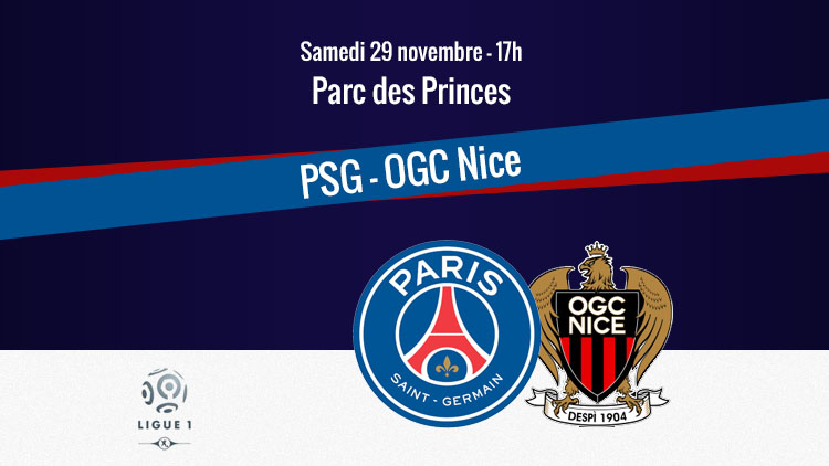 Les principales informations sur le PSG/Nice de cette après-midi.