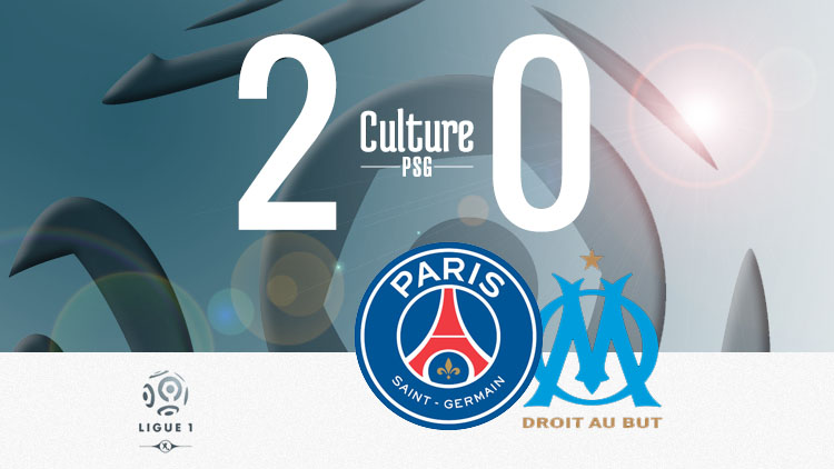 Le PSG s'est imposé 2-0 face à l'OM grâce à deux buts de Lucas (41e) et Cavani (87e). Les Parisiens ont été plus réalistes que les Marseillais en première période et plus constants en seconde.
