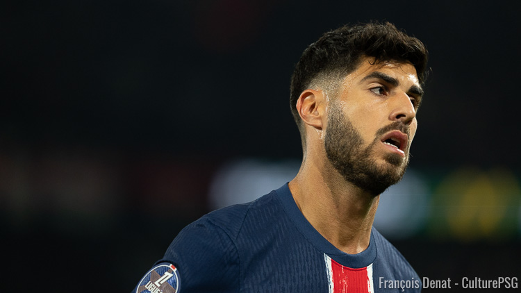 Le PSG vient de marquer un second but contre Strasbourg par Marco Asensio, bien présent de près pour reprendre une frappe de Doué. Voici ce but d'Asensio contre Strasbourg en video :
