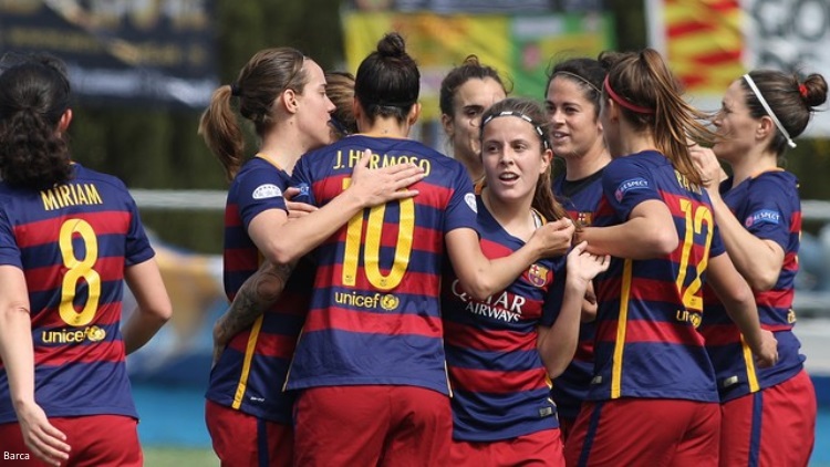 Féminines FC Barcelone/PSG, présentation du Barça