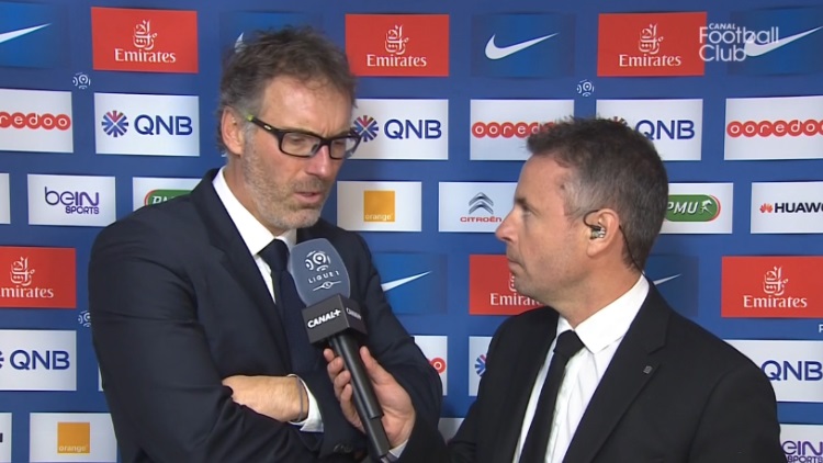 Même s’il a refusé de verser dans le triomphalisme à l'issue de la rencontre, Laurent Blanc s'est montré satisfait de cette large victoire contre l'ASSE (4-1)