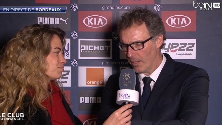Laurent Blanc est revenu sur le match au micro de BeIN Sports. Il a reconnu que son équipe ne pouvait pas faire plus aujourd'hui.