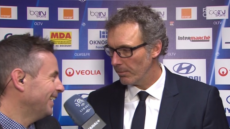 Laurent Blanc est revenu sur le match au micro de Canal+.