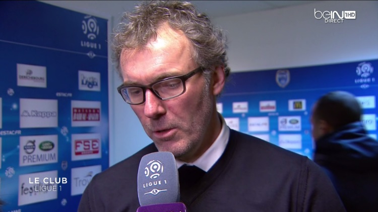 Laurent Blanc a réagi au micro de beIN Sports après le titre à Troyes. Il apprécie mais se projette déjà dans la suite de la saison.