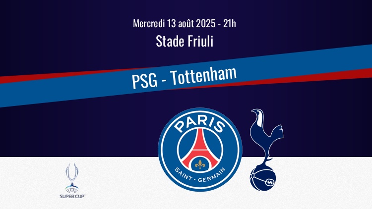 Les compositions d'équipe officielles de PSG/Tottenham, affiche de la Supercoupe d'Europe 2025, viennent d'être dévoilées et Luis Enrique a finalement fait de Bradley Barcola un titulaire. 