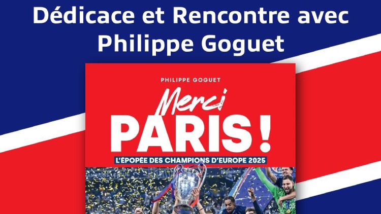 Un mois après une première séance, nous vous donnons rendez-vous ce mardi 26 août à Paris pour une deuxième séance de dédicaces du livre « Merci Paris ! », écrit et illustré par des membres de CulturePSG.