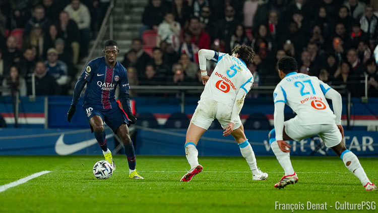 L'OM n'a que très peu goûté le petit teasing diffusé par Ligue 1+ mercredi sur ses réseaux sociaux dans lequel on peut voir Ousmane Dembélé dire à Pierre-Emile Hojbjerg, en pleine PSG/OM, tout ce qu'il pense de Leonardo Balerdi.