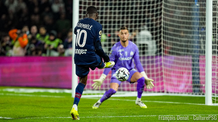 Dans le cadre de la 21e journée de Ligue 1, le PSG vient de marquer un deuxième but par l'intermédiaire d'Ousmane Dembélé, encore une fois, à l'issue d'une percée absolument exceptionnelle. Voici ce deuxième but de Dembélé contre l'OM en video : 