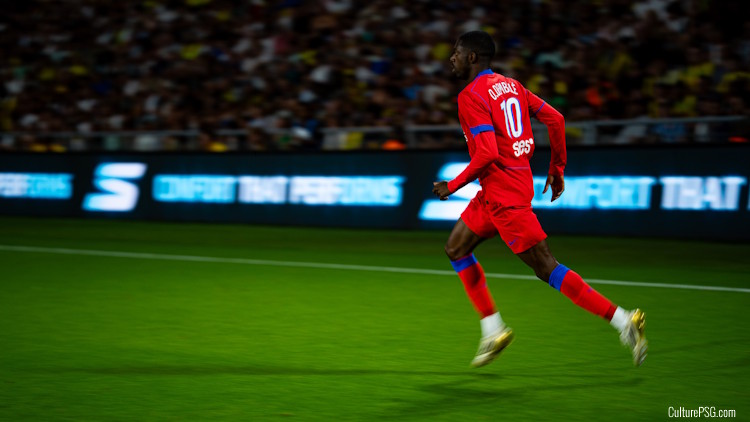 Buteur à Leverkusen (7-2) pour son retour après plus d'un mois et demi d'absence, Ousmane Dembélé a pourtant confié au micro de Canal+ qu'il était rentré dans le match avec pas mal de précautions.