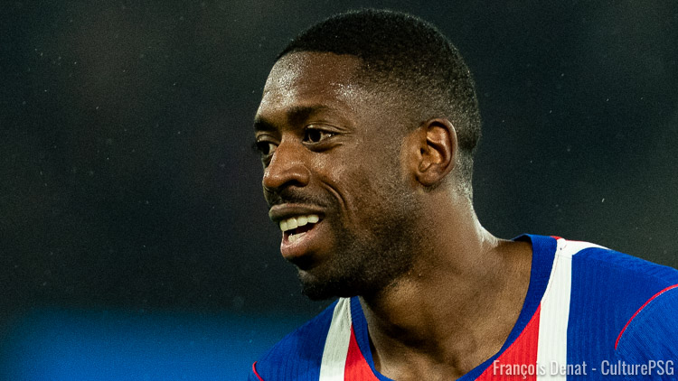Touché au mollet droit dimanche dernier et absent de l'entraînement collectif ce mercredi, Ousmane Dembélé a participé au Media Day organisé hier par le PSG et s'est voulu rassurant sur son état de santé à désormais 9 jours de la finale de Champions League contre Arsenal.