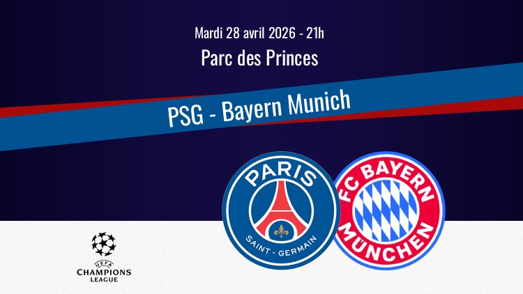 Le PSG défie le Bayern Munich ce mardi soir au Parc des Princes en demi-finale aller de Champions League. Sur quelle chaîne et à quelle heure regarder ce match PSG/Bayern en direct à la télévision ? Qui seront les commentateurs ? Quand le match sera-t-il rediffusé ? Toutes les informations pratiques du match ci-dessous.
