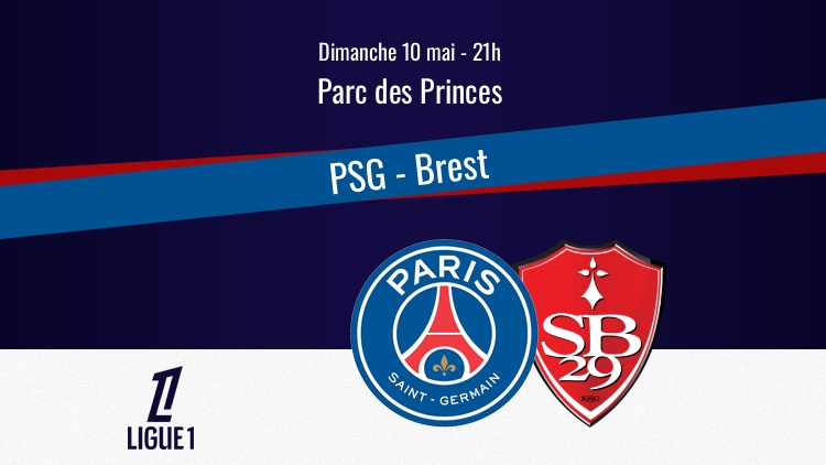 Le PSG reçoit Brest ce dimanche soir dans le cadre de la 33e journée de Ligue 1. Sur quelle chaîne et à quelle heure regarder ce PSG/Brest en direct à la télévision ? Qui seront les commentateurs ? Sur quelle chaîne regarder le multiplex ? Le point complet ci-dessous.
