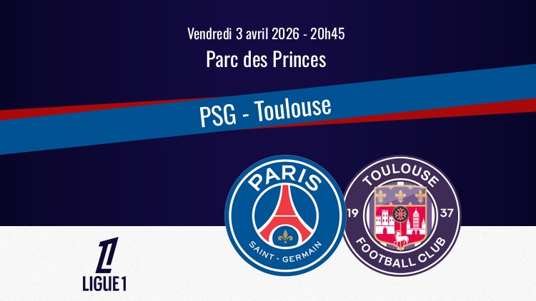 Le match de la 28e journée de Ligue 1 PSG/Toulouse de ce vendredi soir (20h45 en France) sera diffusé sur de nombreuses chaînes à l'étranger. En voici quelques-unes.