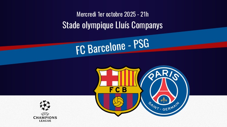 Le choc Barça/PSG de ce mercredi soir (21h en France) sera diffusé sur de nombreuses chaînes à l'étranger. La liste la plus complète possible ci-dessous pour regarder ce match de Champions League à la télévision hors de France.