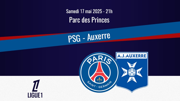 Parmi les rencontres de la 34e et dernière journée de Ligue 1 2024/2025, PSG/Auxerre de ce samedi soir (21h) sera diffusé sur DAZN, en version multiplex et intégrale. Voici tous les détails sur comment regarder le match.