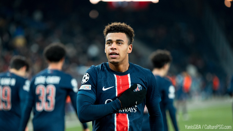Auteur d'une belle rentrée à Salzbourg, avec une passe décisive certes un peu chanceuse pour Nuno Mendes, mais un très joli but, son premier avec le PSG, Désiré Doué s'est confié en zone mixte après le succès 3-0 de son équipe.
