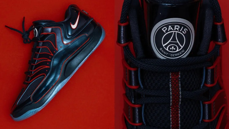 Devenu actionnaire minoritaire du PSG l'été dernier via sa société Boardroom, le basketteur américain Kevin Durant a étrenné ces derniers jours sur les parquets de NBA une nouvelle paire de baskets en collaboration avec le PSG.