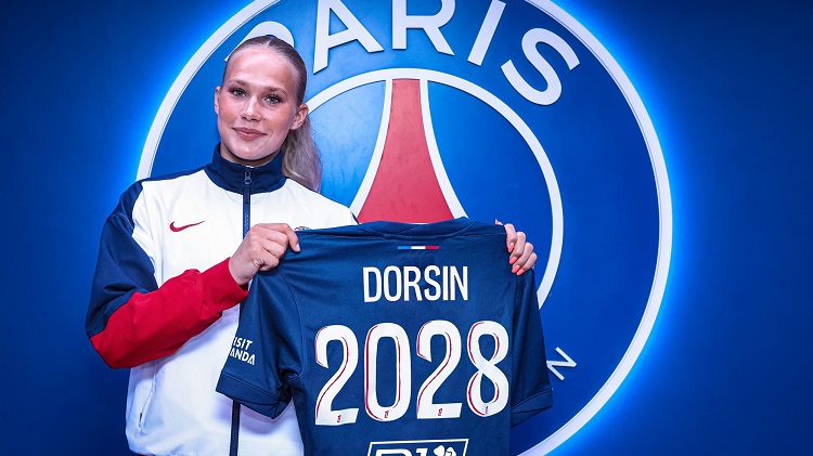 Sur le site officiel, le PSG a annoncé la prolongation de contrat de Frøya Dorsin. L’attaquante norvégienne est désormais liée au club parisien jusqu’au 30 juin 2028.