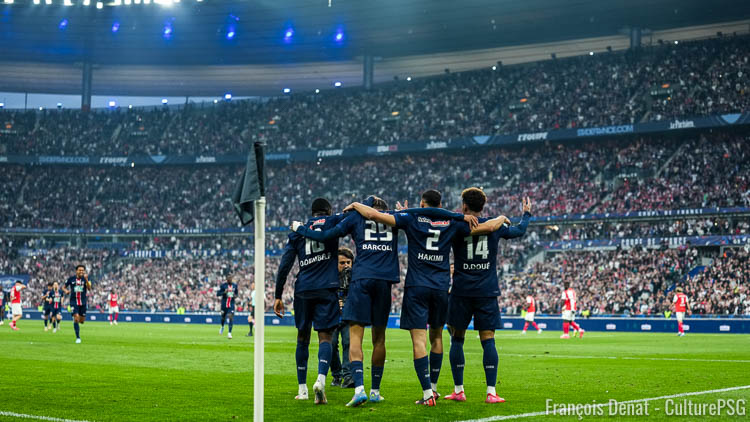 Dans une finale à sens unique, le PSG s'est logiquement et largement imposé face à Reims (3-0) ce samedi soir. Retour sur les performances individuelles des Parisiens au cas par cas.