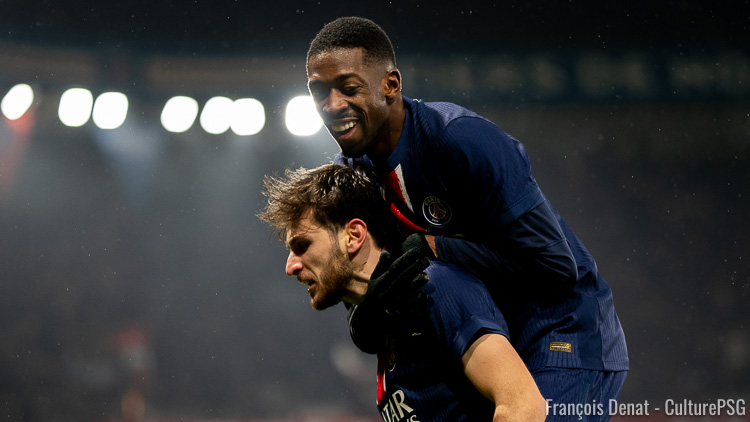 Avant le quart de finale aller de Champions League PSG/Aston Villa, Ousmane Dembélé, Nuno Mendes et Khvicha Kvaratskhelia ont tourné dans la dernière publicité géniale de leur équipementier Adidas.