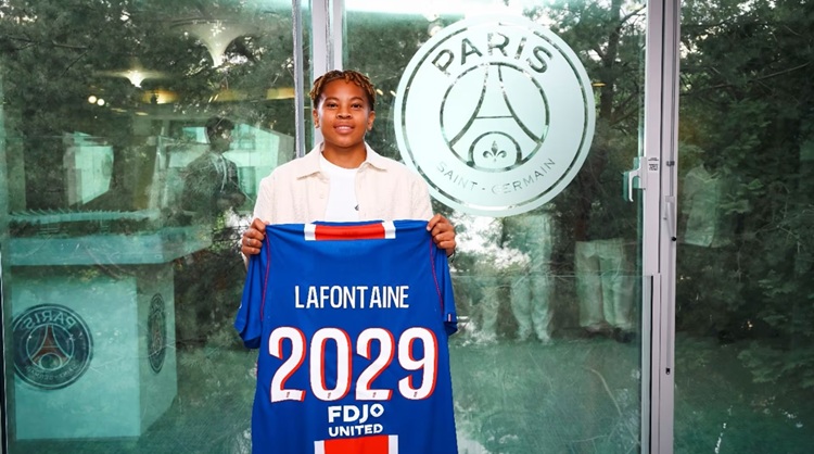 Annoncé par le sérieux compte Instagram @IRP_Paris, le PSG enregistre la signature du premier contrat professionnel de sa jeune attaquante malgache Marie Estella Lafontaine. Elle est désormais liée avec son club formateur jusqu'au 30 juin 2029.