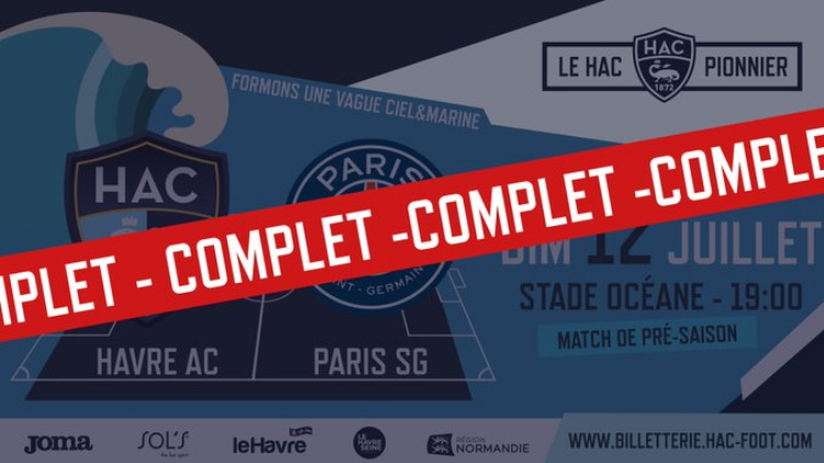 Match  Les places pour Le Havre/PSG se sont arrachées  CulturePSG