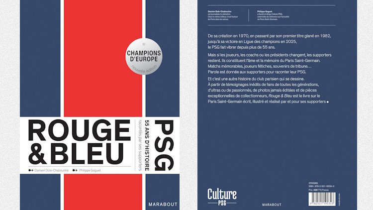CulturePSG vous donne rendez-vous ce dimanche après-midi sur Paris pour une séance de dédicaces du livre "Rouge & Bleu – 55 ans d’histoire du PSG racontés par ses supporters", co-écrit par le fondateur du site.