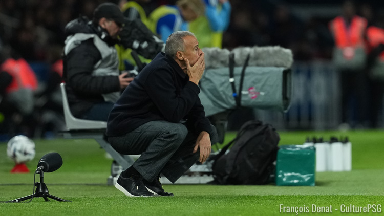 Après la démonstration de son équipe sur la pelouse du Bayer Leverkusen (7-2), c'est un Luis Enrique heureux mais fatigué qui s'est présenté en conférence de presse. Le coach du PSG a évidemment savouré la victoire, surtout lorsqu'elle s'inscrit dans la continuité de ce qu'il prône depuis des mois. Voici ses propos complets, retranscrits par nos soins.