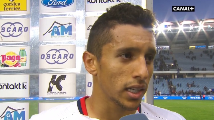 Marquinhos a réagi à la victoire maîtrisée du PSG sur le terrain de Bastia avant de se projeter sur PSG/Real Madrid.