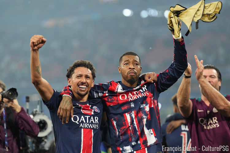 Après Canal+, qui a diffusé des images inédites de la finale PSG/Inter (5-0), le PSG a diffusé le film de sa victoire en Champions League. Une vidéo émouvante de 44 minutes retraçant 48 heures légendaires dans les coulisses du sacre européen, de la préparation de la finale à la célébration à Munich et au Parc des Princes, en passant par la parade sur les Champs-Élysées. Préparez les mouchoirs.