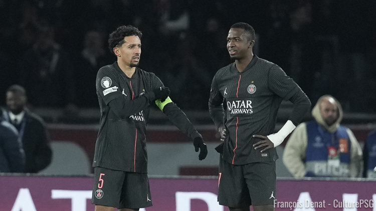 Le capitaine Marquinhos a fêté sa 500e sous le maillot du PSG mercredi soir lors de la victoire 5-3 face à Tottenham en Champions League. Dans l'intimité du vestiaire, le Brésilien a tenu un émouvant discours à l'issue de la rencontre.