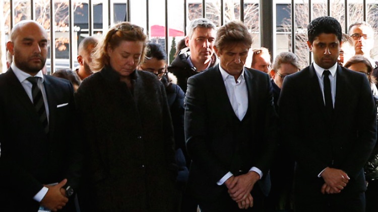 Le président du PSG Nasser Al-Khelaïfi s'est exprimé sur le site officiel concernant les attentats à Paris. 