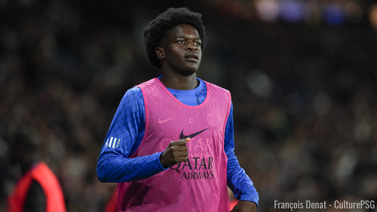 Auteur d'un triplé contre l'Atalanta Bergame en Youth League lors de la première journée, puis utilisé par Luis Enrique face au FC Barcelone et le Bayer Leverkusen, Quentin Ndjantou ne pourra bientôt plus jouer la Champions League des jeunes.