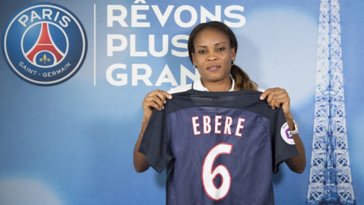 Le PSG a annoncé l'arrivée de la nigériane Ngozi Ebere, arrière gauche. Elle s'est engagée pour deux ans avec le PSG.