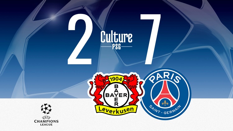 Le PSG a frappé un grand coup ce mardi soir en allant s'imposer 7-2 sur la pelouse du Bayer Leverkusen grâce à des buts de Pacho, Doué par deux fois, Kvaratskhelia, Mendes, Dembélé et Vitinha. Voici le résumé video et les buts de ce Bayer Leverkusen/PSG :