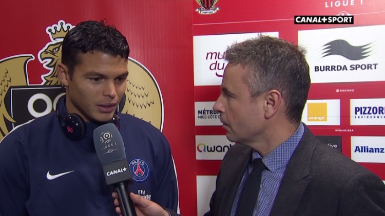 Thiago Silva est revenu pour Canal+ sur le match et son incroyable niveau actuel.