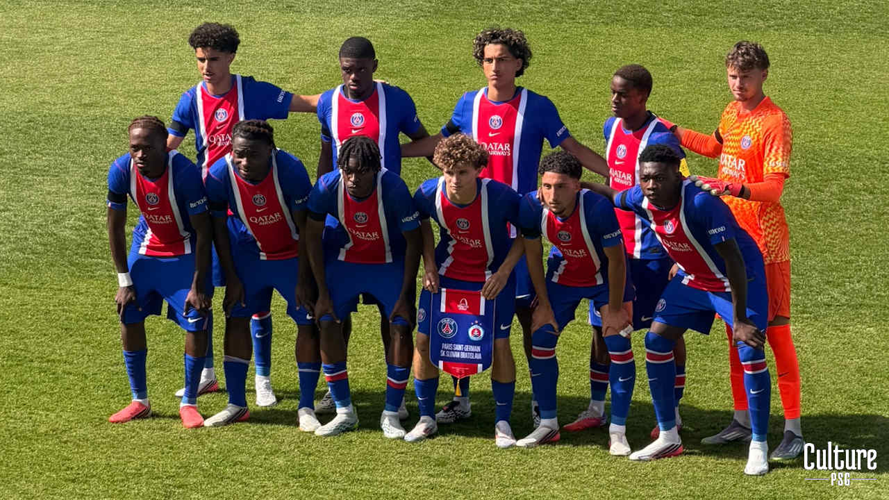 Avant les pros, les jeunes du PSG se sont imposés au Campus face au Slovan Bratislava en Youth League (6-1). Un triplé d'Ayari, et des buts d'Idder, Boly et Adnane pour rendre cette après-midi parfaite. De quoi montrer l'exemple aux grands. 